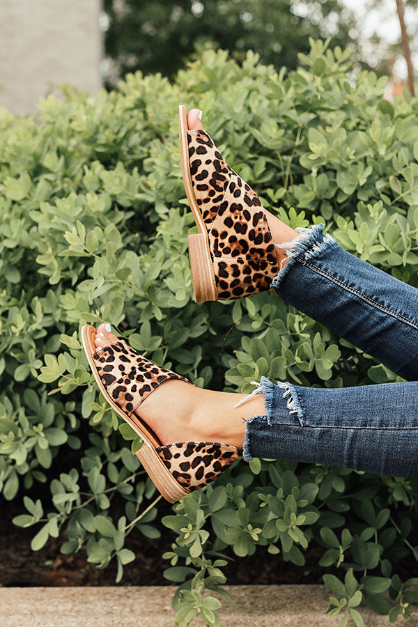 The Drew Flat in Leopard