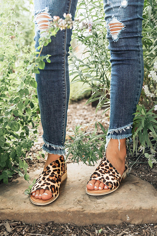 The Drew Flat in Leopard