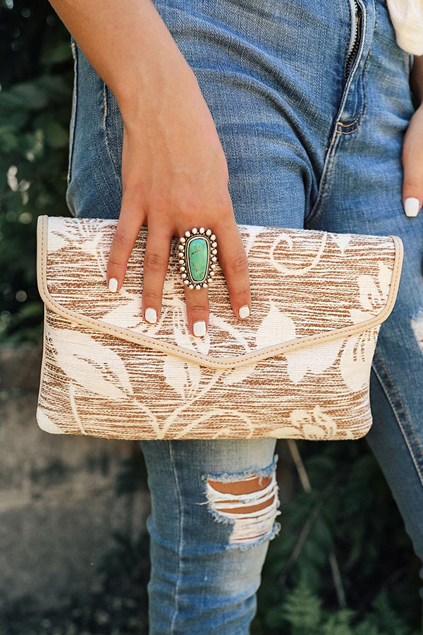 Hawaii Chic Clutch