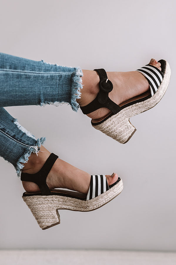 The Charley Stripe Heel