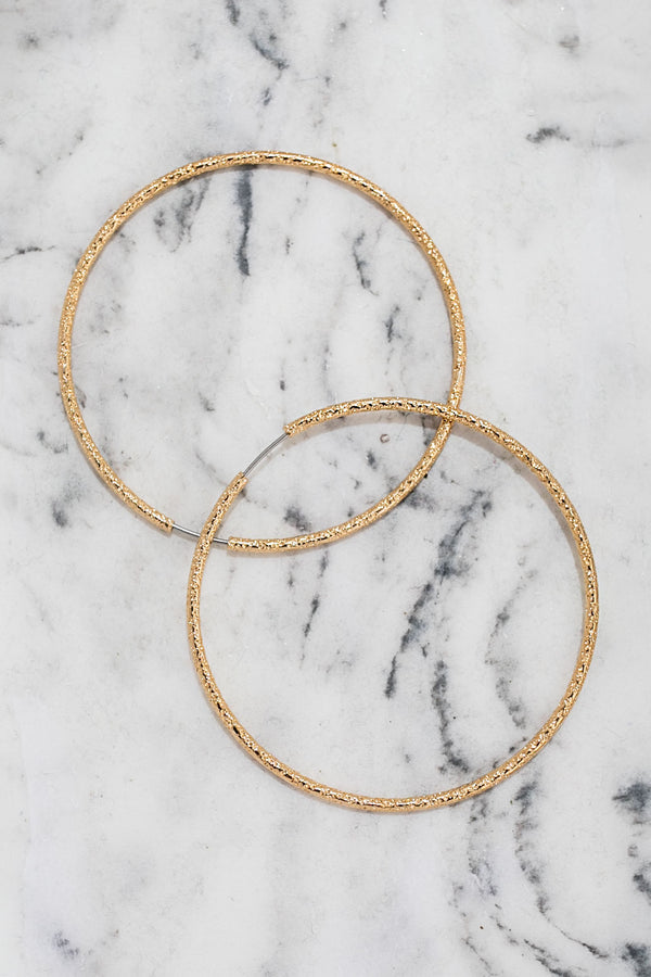 Pretty Chic Hoop Earrings