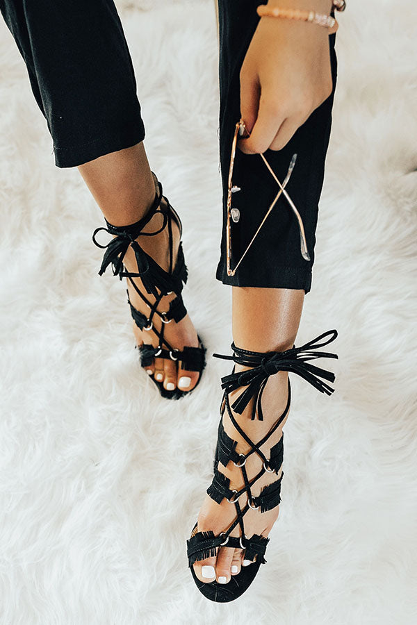 The Brianna Heel in Black