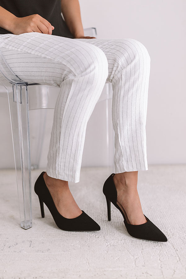 The Genevieve Heel in Black
