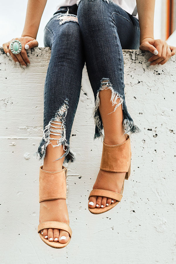 The Darcy Heel in Khaki