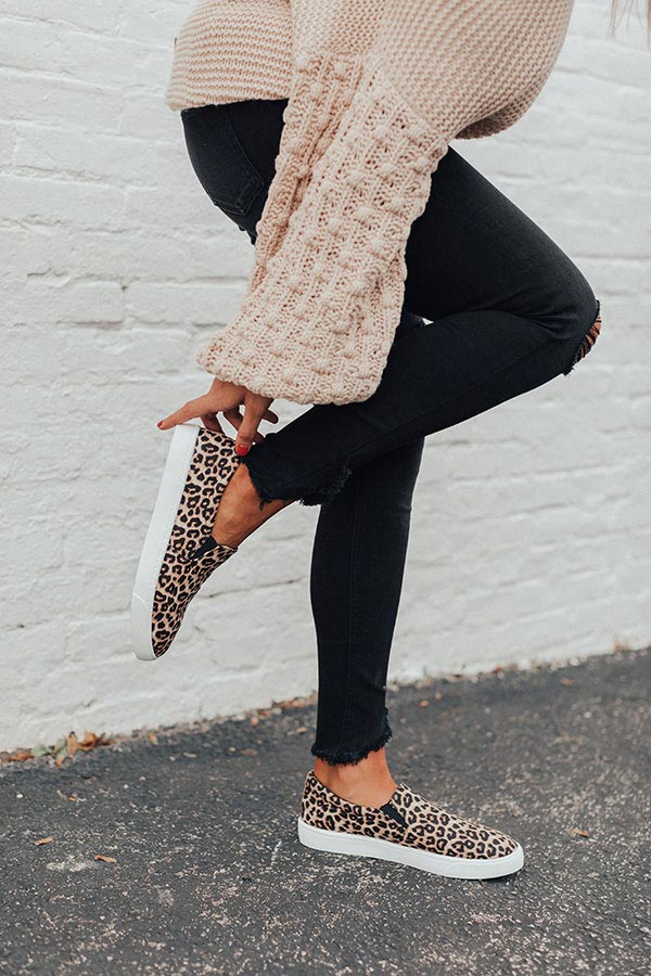 The Hadley Sneaker in Leopard