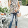 Paris Forever Floral Top Image - 1