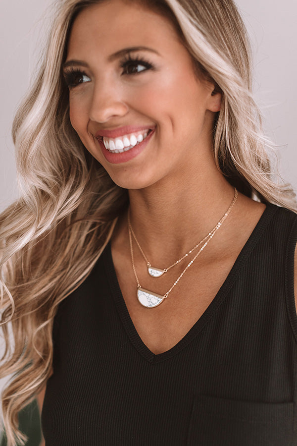 California Crush Necklace In White