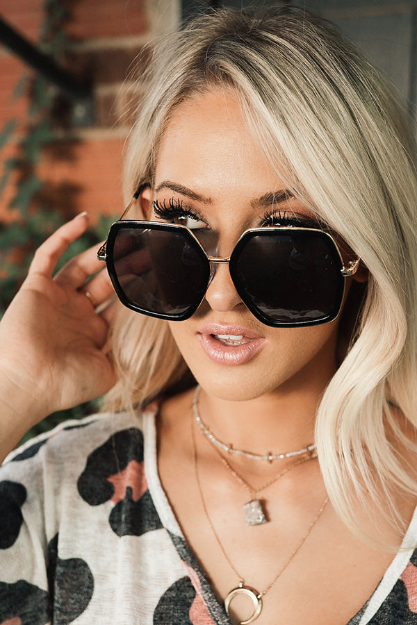 Paris Sightseeing Sunnies In Black