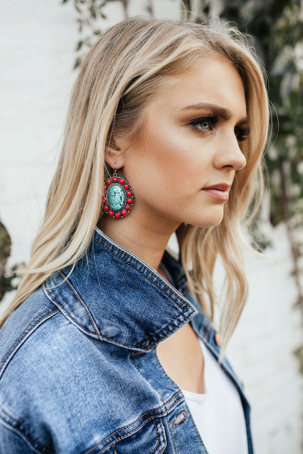 London Turquoise Earrings