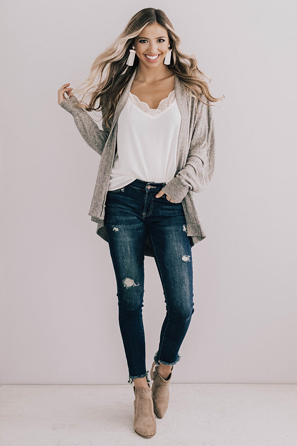 Apple Cider Sipping Cardigan