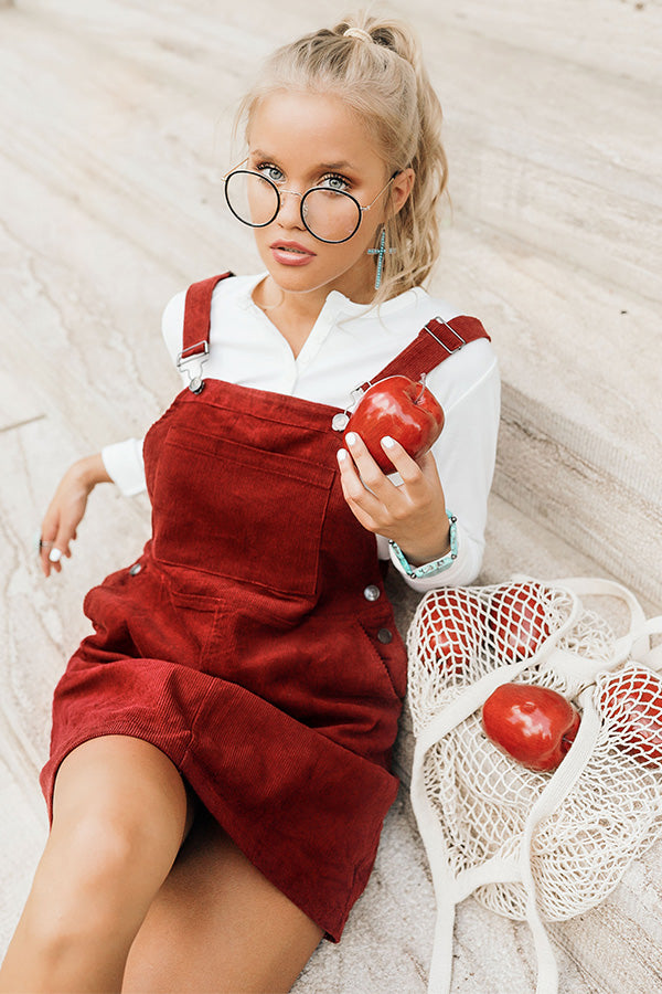 Sugar and Cider Corduroy Overall Dress Sugar and Cider Corduroy Overall Dress