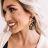 Gala Gorgeous Earrings In Tortoiseshell Image - 1