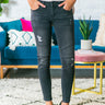 KanCan Living Legendary Moto Skinny in Vintage Black Image - 1