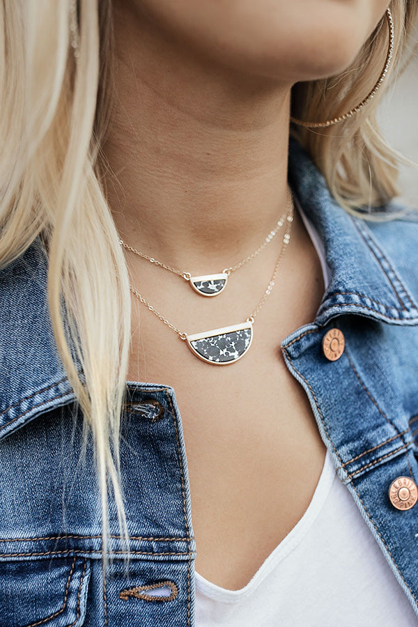 California Crush Necklace In Black