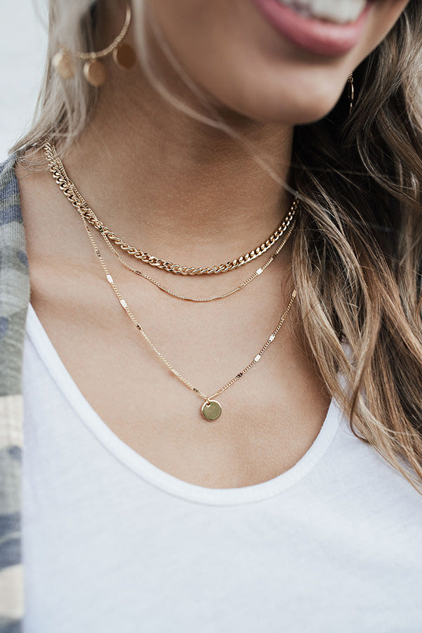 Pretty Lucky Layered Necklace