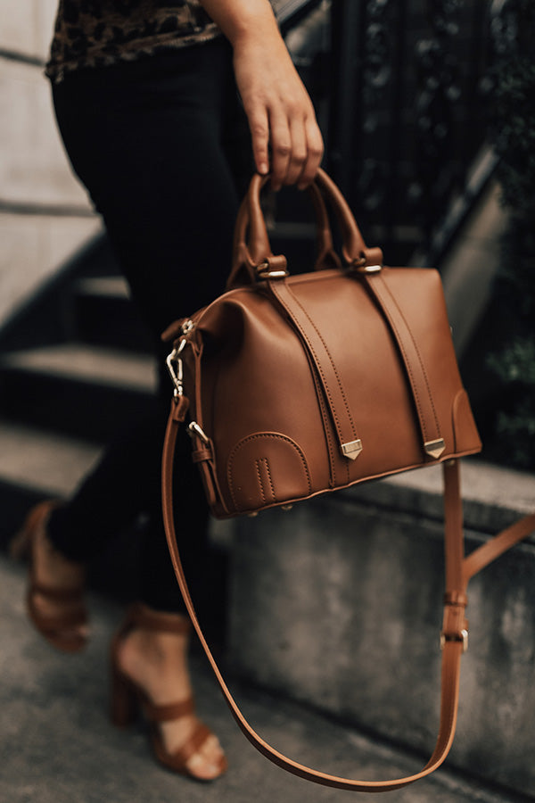 Posh In Paris Tote In Brown