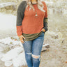 Calls For Lattes Color Block Shift Top Curves Image - 1