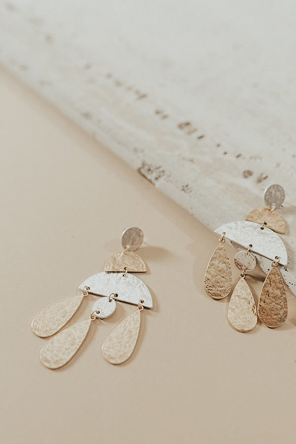 Perfect Chemistry Earrings In Gold