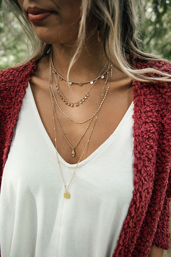 The Chicest Of All Layered Necklace