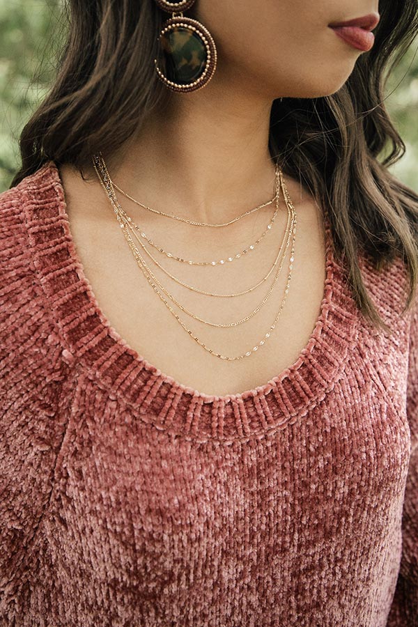 Off The Chain Layered Necklace