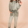 Time To Chill Vintage Wash Joggers In Sage Image - 1