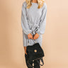 Pinot In Colorado Sweater Dress In Grey Image - 1