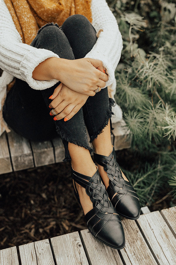 The Lucille Flat in Black