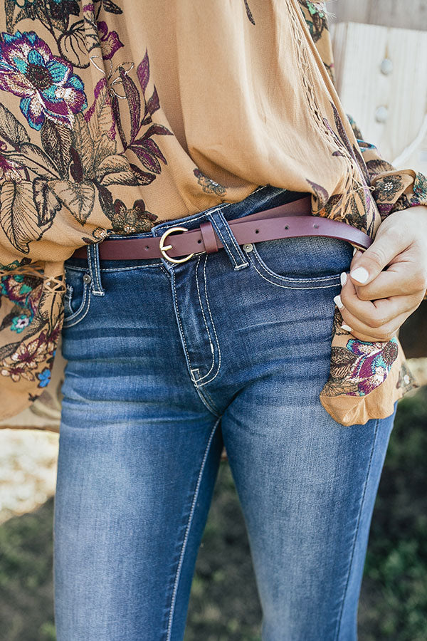 Sipping In The City Belt in Merlot