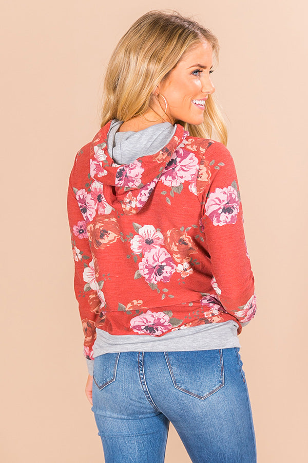 Floral Radiance Hoodie