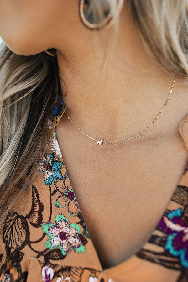 Pure Magic Birthstone Necklace "April"