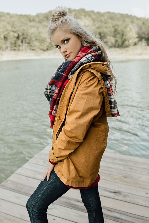 Colorado Cabin Lightweight Jacket In Mustard Image - 1