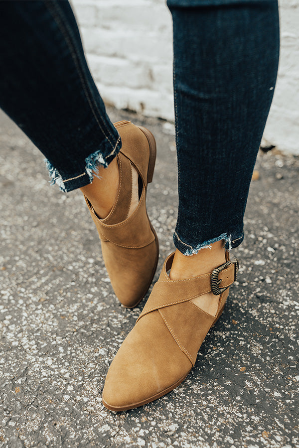 The Clark Bootie in Mocha