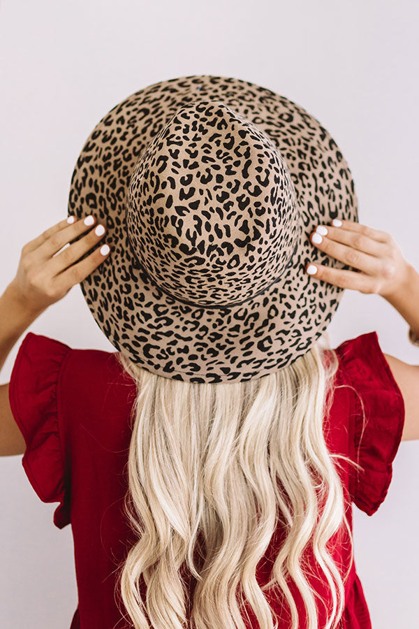 Own The Spotlight Leopard Hat