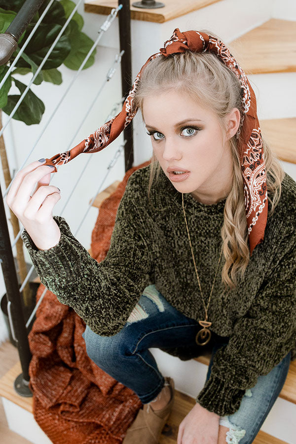 Happy Times Paisley Scarf