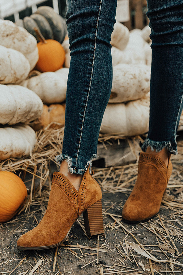 The Louisa Faux Suede Bootie