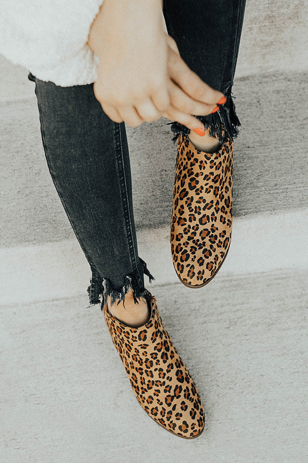 The Bri Leopard Bootie