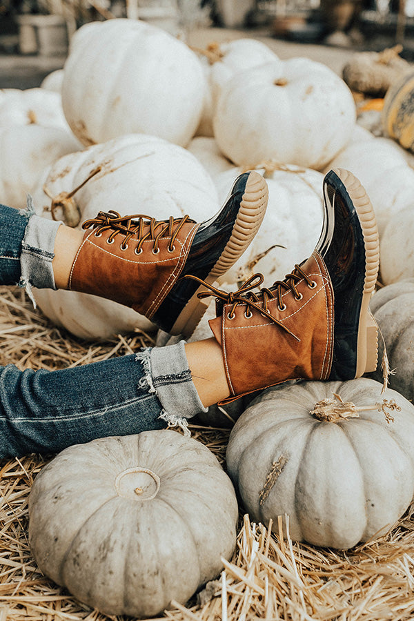 The Kenzie Boot in Navy