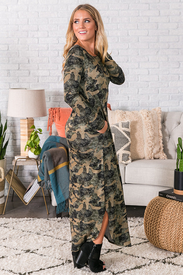 maxi camo dress Tried And True Camo Maxi – Impressions Online Boutique