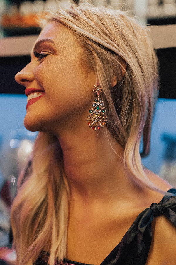 Party In Paris Earrings in Multi