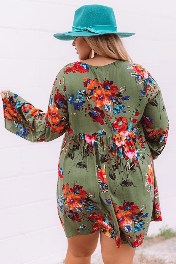 Endlessly Lovely Babydoll Dress In Army Green Curves Impressions Online Boutique Endlessly Lovely Babydoll Dress In Army Green Curves Impressions Online Boutique