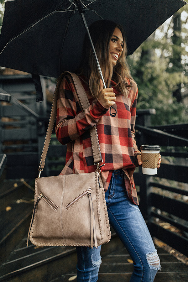 Street Style Tote in Taupe