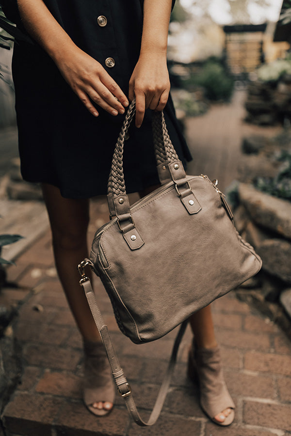 Telluride Retreat Tote in Taupe