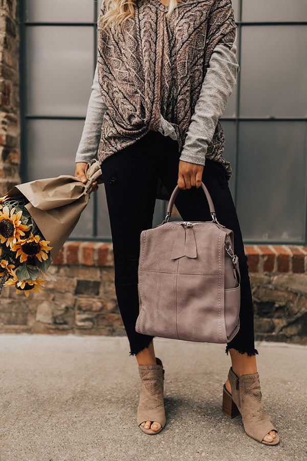 A-Lister Backpack in Dusty Purple Image - 1