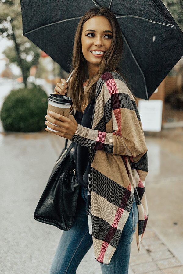Colorado Cuddles Plaid Cardigan Image - 1