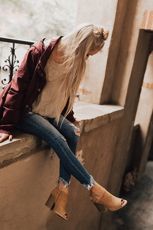 Colorado Cabin Lightweight Jacket In Windsor Wine Image - 1