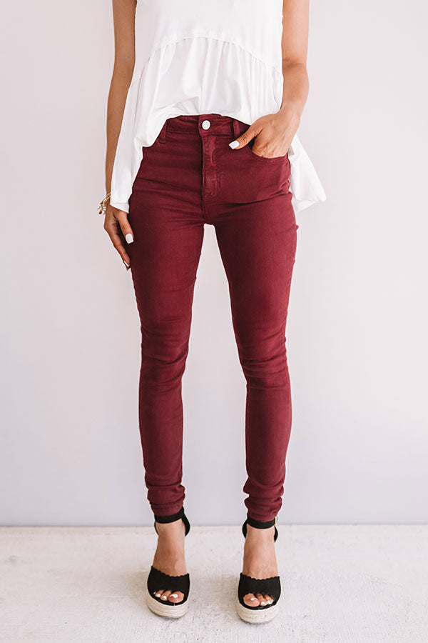The Iris Mid Rise Ankle Skinny