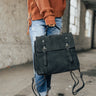 The It List Backpack in Black Image - 1