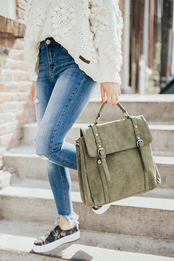 The It List Backpack in Sage