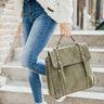 The It List Backpack in Sage Image - 1