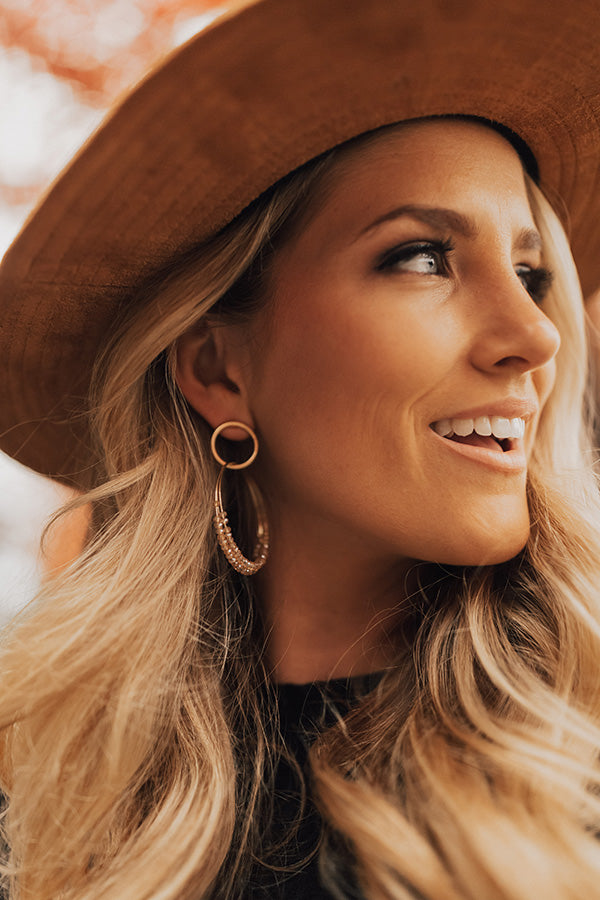 Loop De Loop Earrings in Gold
